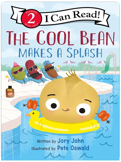 The Cool Bean Makes a Splash: A Funny Story About Bravery and New Challenges for Children (Ages 4–8) (I Can Read Level 2)
