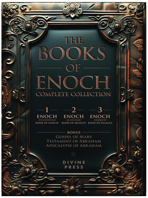 The Books of Enoch: Complete Collection - Featuring 1 Enoch, 2 Enoch, 3 Enoch, Original Illustrations, and Bonus Apocryphal Texts (Illustrated)