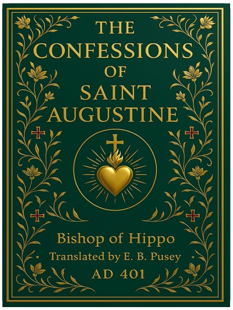 The Confessions of Saint Augustine: A complete edition with original book divisions, faithfully preserving the classic text for modern readers seeking spiritual depth and timeless insight