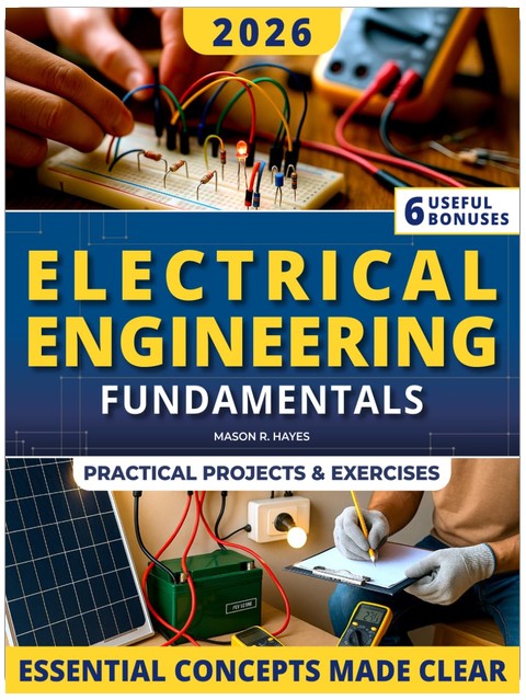 Electrical Engineering Fundamentals: A Clear and Practical Introduction to Core Concepts with Visual Explanations and Real-World Applications | No Prior Engineering Background Required