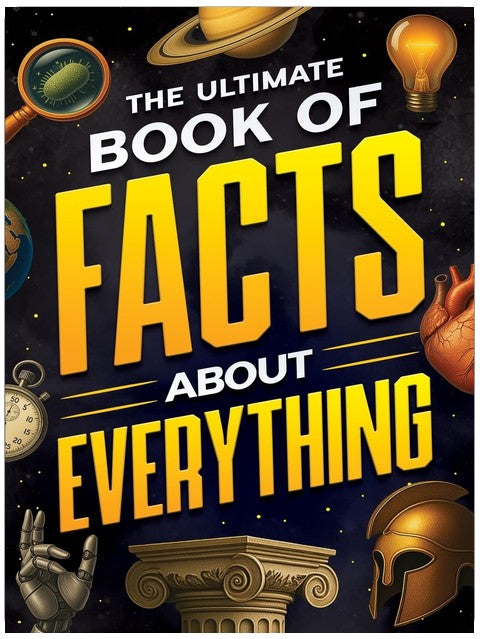 The Ultimate Book of Facts About Everything: Science, Animals, History, World Records, Inventions, Sports, Pop Culture, Technology, Space, Language, and More!