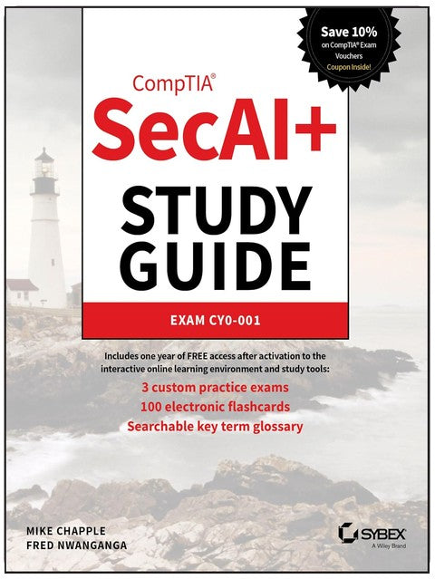 CompTIA SecAI+ Study Guide: Exam CY0-001 (Sybex Study Guide)