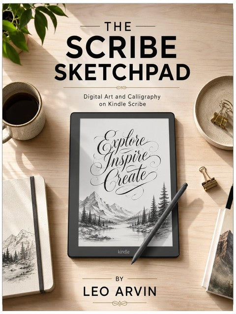 The Scribe Sketchpad: Digital Art and Calligraphy on Kindle Scribe