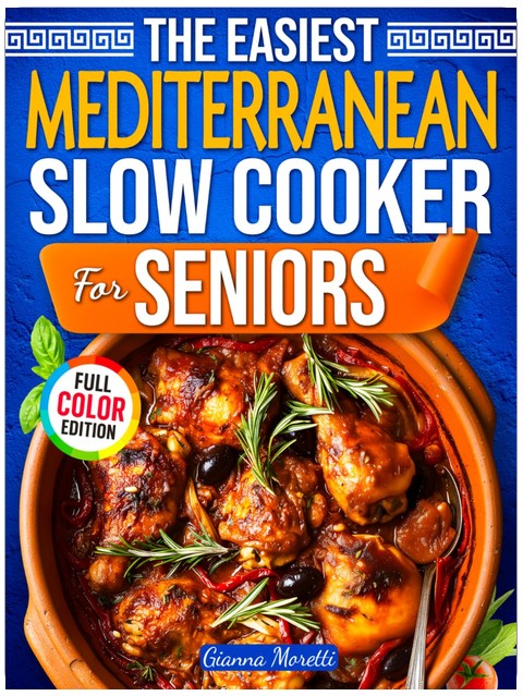 The Easiest Slow Cooker Mediterranean Diet for Seniors: 101+ Delicious One-Pot Mediterranean Meals for Heart Health, Longevity, and Healthy Weight