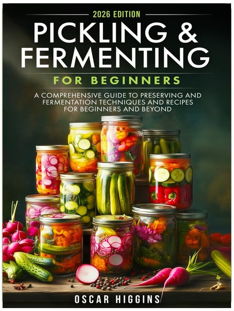 Pickling and Fermenting for Beginners: A Comprehensive Guide to Preserving and Fermentation Techniques and Recipes for Beginners and Beyond (Cookbook for Beginners and Beyond)