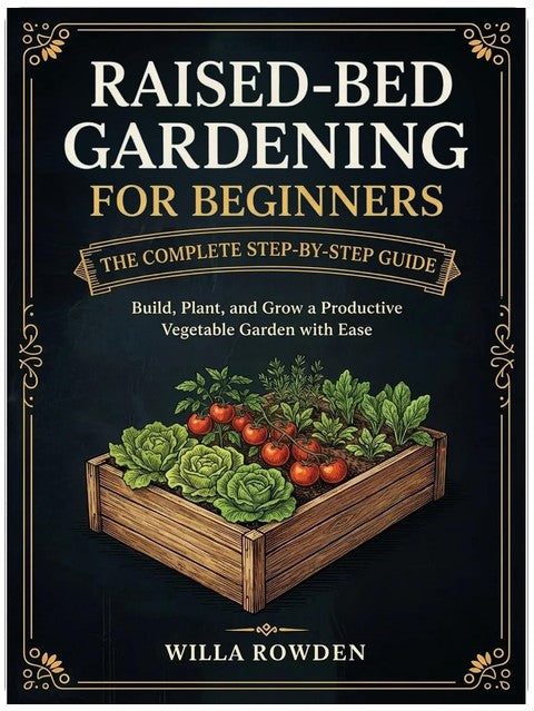 Raised-Bed Gardening for Beginners: The Complete Step-by-Step Guide to Build, Plant, and Grow a Productive Vegetable Garden with Ease