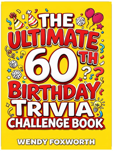 The Ultimate 60th Birthday Trivia Challenge Book: Take A Trip Down Memory Lane With Fun Facts, Brain Teasers & Nostalgic Challenges Perfect For 60-Year-Olds (60th Birthday Gift For Men & Women)
