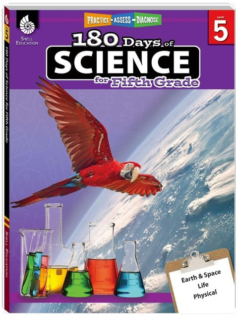 180 Days™: Science for Fifth Grade: Practice, Assess, Diagnose
