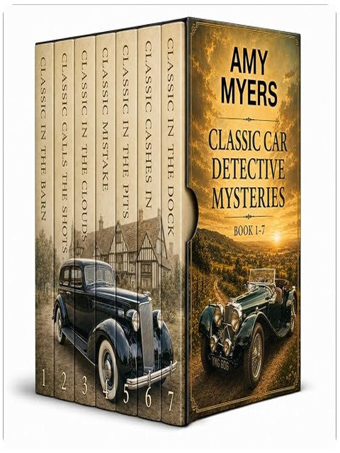 THE CLASSIC CAR DETECTIVE MYSTERIES: a seven book mystery box set full of twists and sharp turns