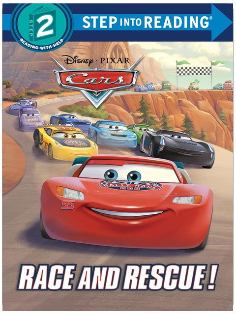 Race and Rescue! (Disney/Pixar Cars) (Step into Reading, Step 2)
