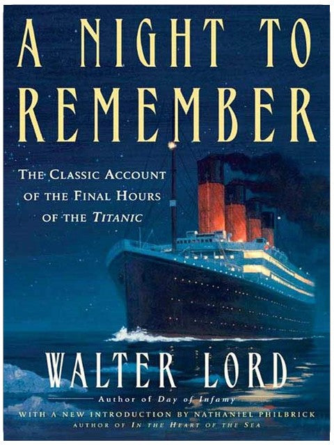 A Night to Remember: The Classic Account of the Final Hours of the Titanic (Holt Paperback)