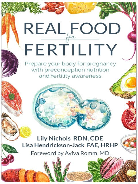 Real Food for Fertility: Prepare your body for pregnancy with preconception nutrition and fertility awareness