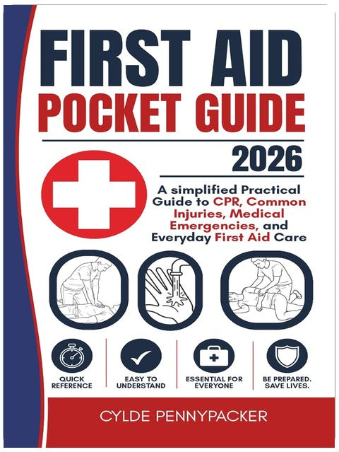 First Aid Pocket Guide 2026: A simplified Practical Guide to CPR, Common Injuries, Medical Emergencies, and Everyday First Aid Care
