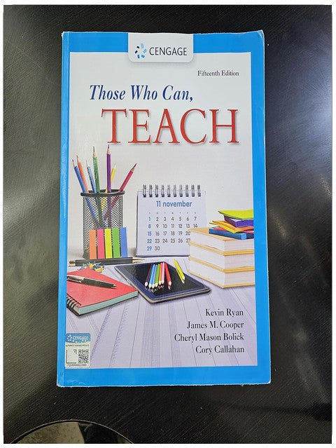 Those Who Can, Teach (MindTap Course List)